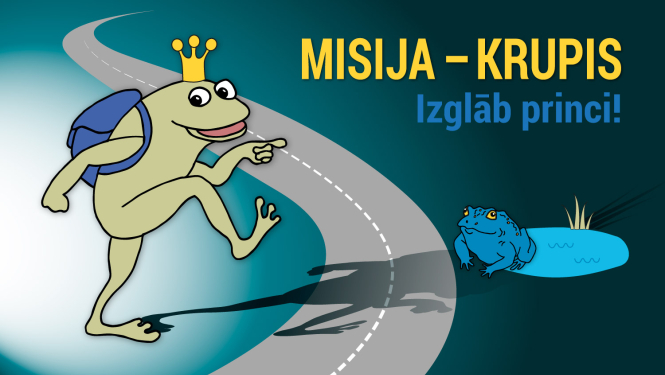 Misija - krupis. Izglāb princi!