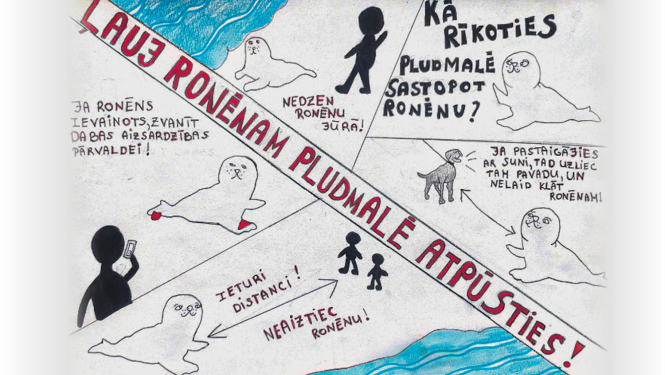 Roņu konkursa darbs 2021