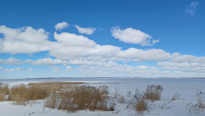 Rāznas ezers ziemā