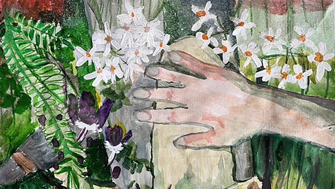 SNP simtgades zīmējumu konkursa laureāta zīmējums