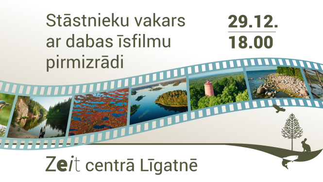 5 video īsfilmu pirmizrādes afiša