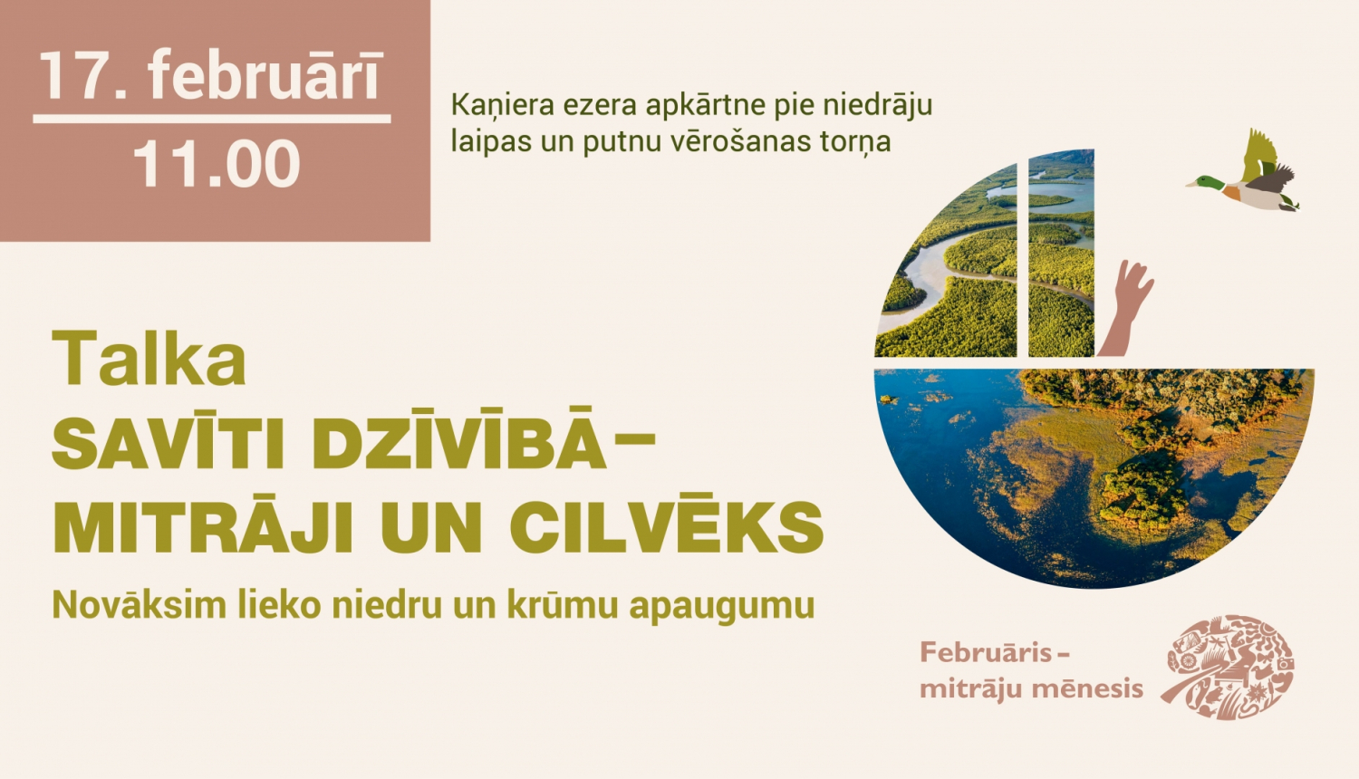 Talka Savīti dzīvībā. Mitrāji un cilvēks