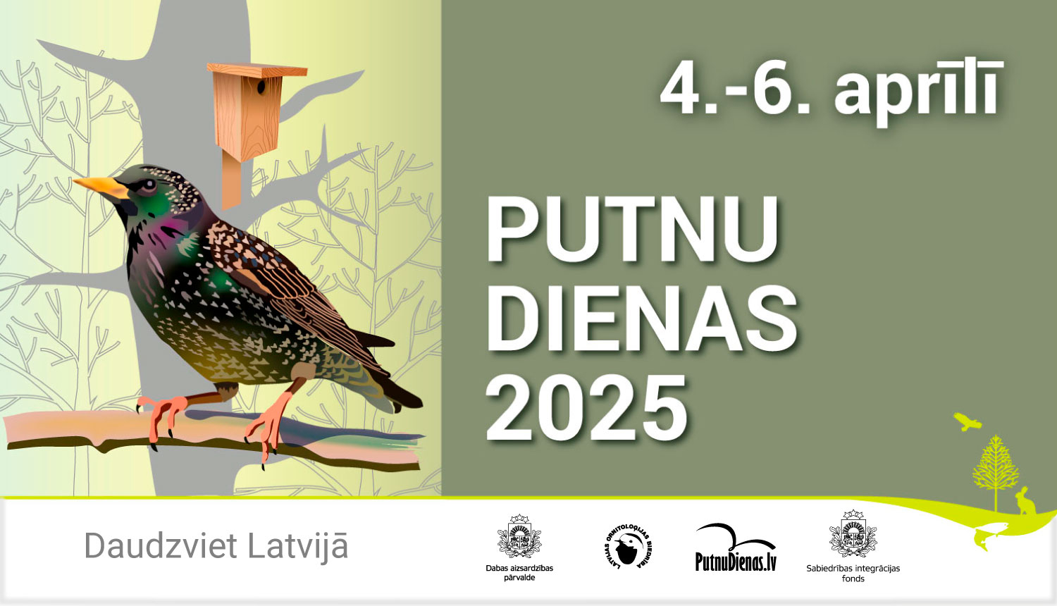Putnu dienas 2025