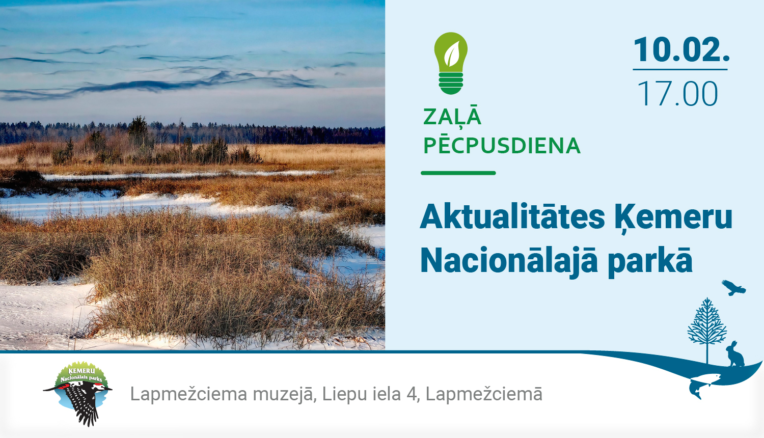 Zaļā pēcpusdiena Lapmežciemā