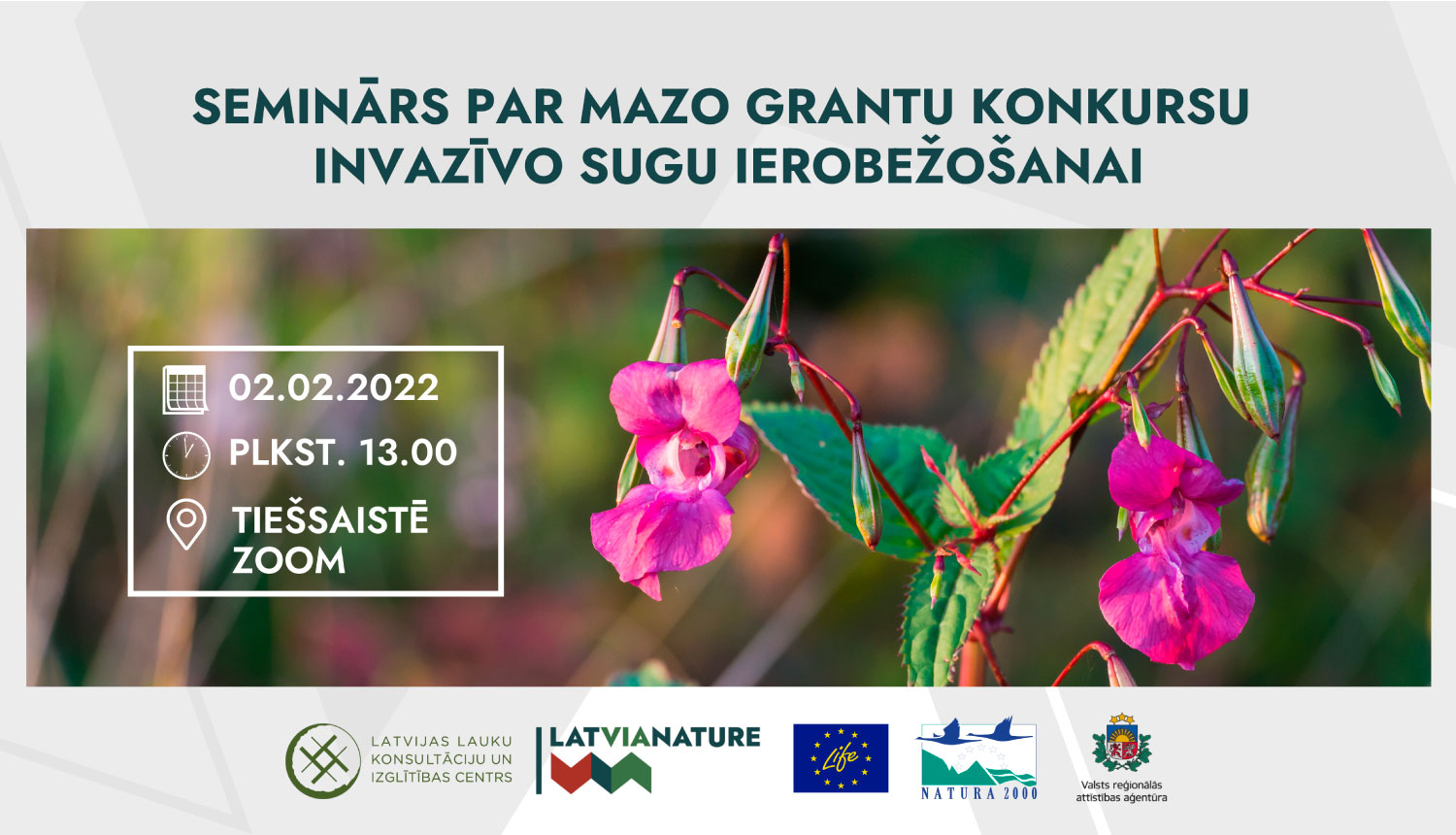 LatviaNature mazo grantu konkursa seminārs