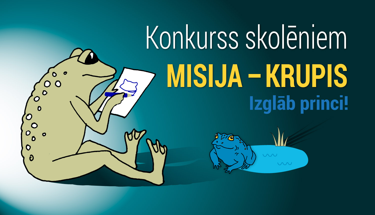 Konkurss skolēniem "Misija - KRUPIS. Izglāb princi!"