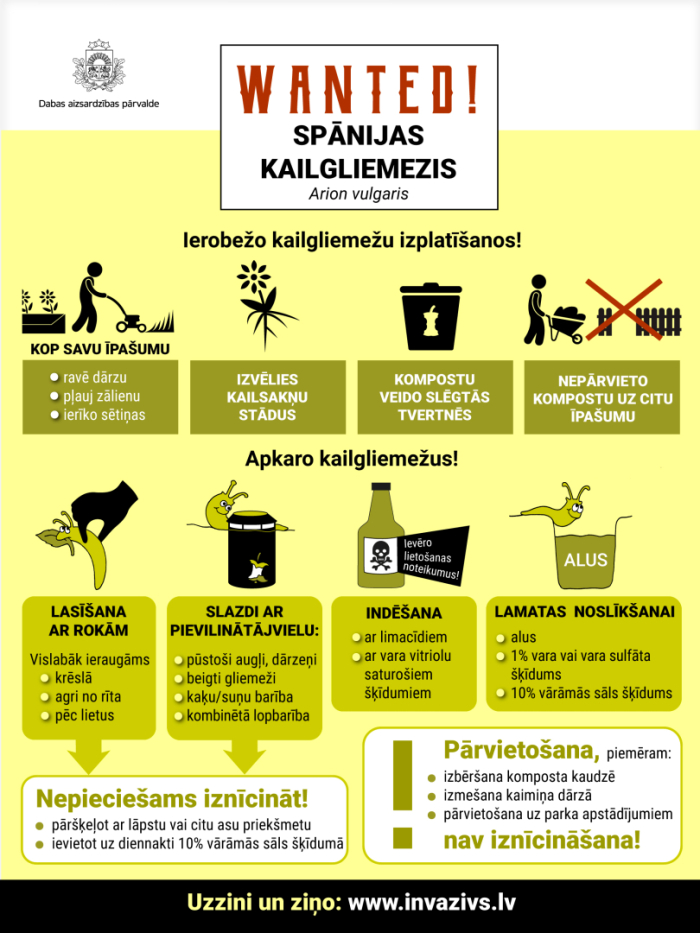 Spānijas kailgliemeža ierobežošana (2025)