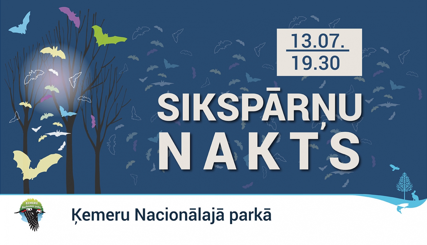 Sikspārņu nakts afiša