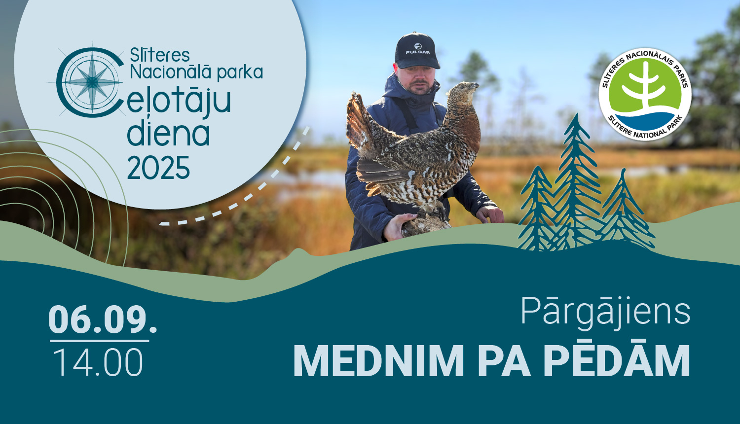Pārgājiens mednim pa pēdām