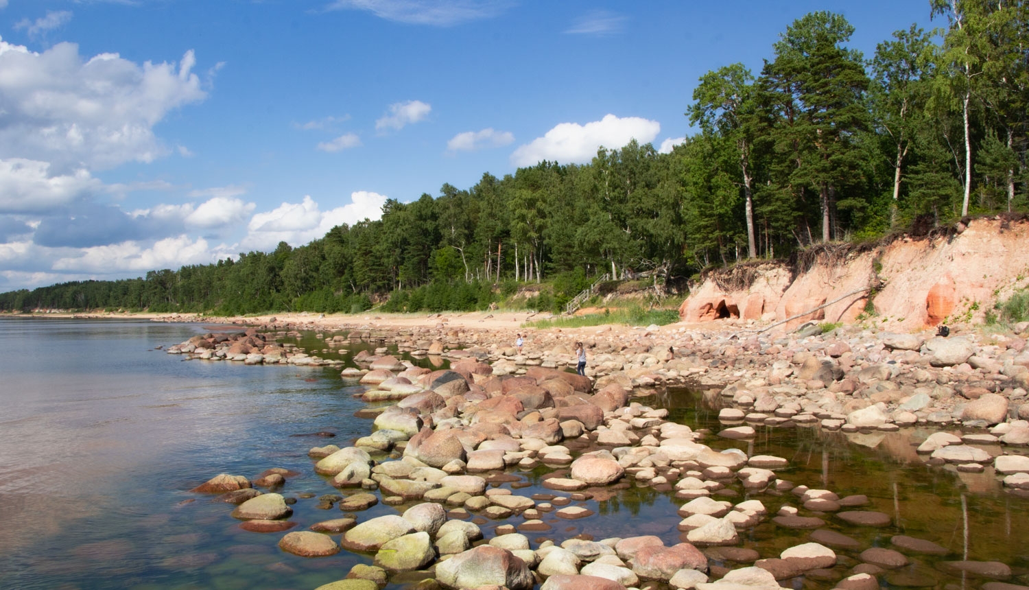 Dabas liegums Vidzemes akmeņainā jūrmala